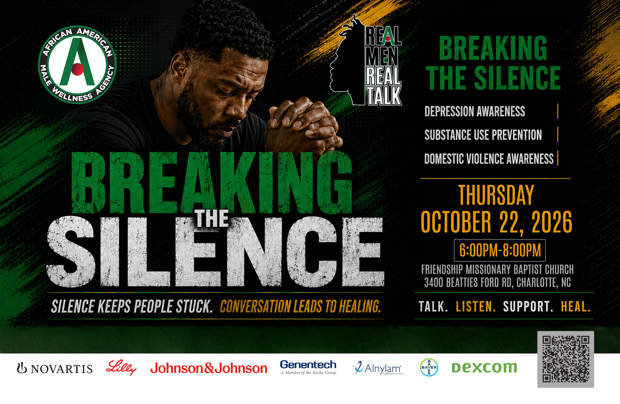 Real Men Real Talk - Breaking The Silence